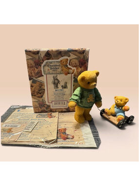 Cherished Teddies Russell and Ross Figurine #661783 “Thanks for Teaching Me…”